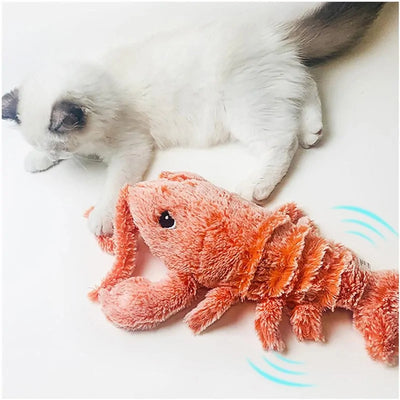 Floppy Shrimp Interactive Pet Toy
