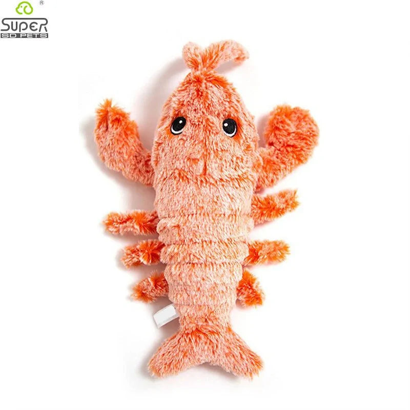 Floppy Shrimp Interactive Pet Toy