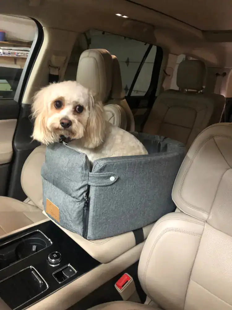 Padded & Adjustable Pet Safety Car Seat