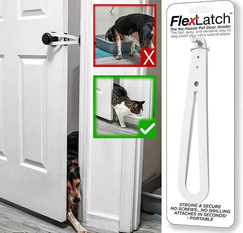 Versatile Cat Door Latch