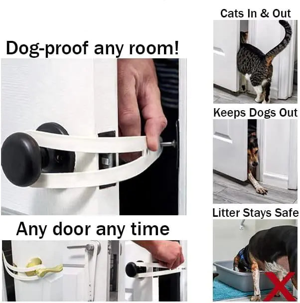 Versatile Cat Door Latch